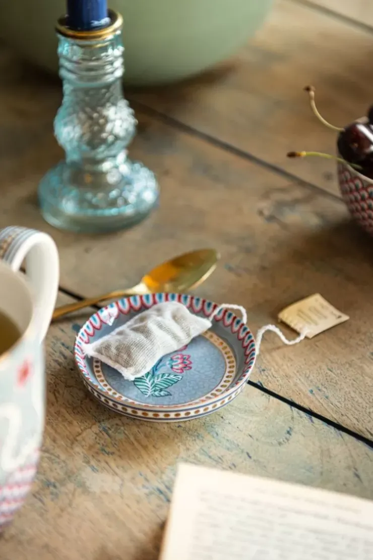 Pip Studio Flower Festival Theetip Licht Blauw Online