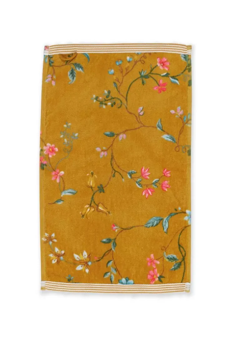 Pip Studio Gastendoek Set/3 Les Fleurs 30X50 Cm Geel Online