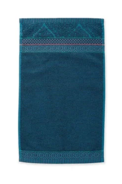 Pip Studio Gastendoek Set/3 Soft Zellige Donker 30X50 Cm Blauw Online