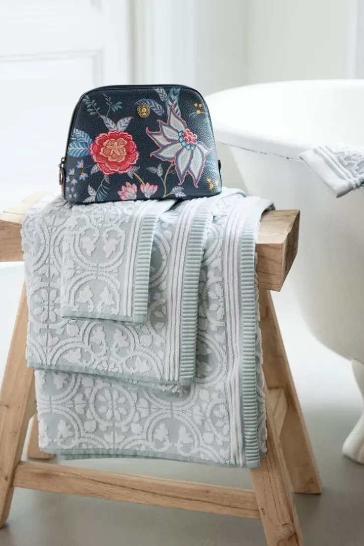 Pip Studio Gastendoek Set/3 Tile De Pip Licht 30X50 Cm Blauw Online