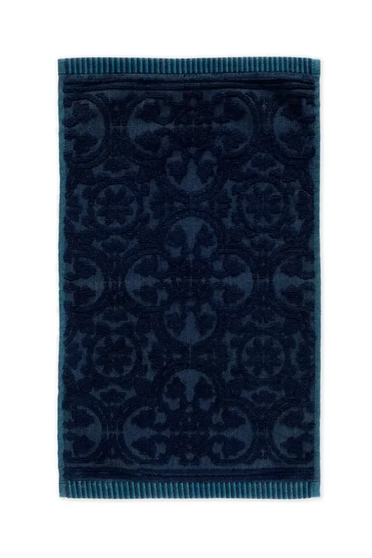 Pip Studio Gastendoek Set/3 Tile De Pip Donker 30X50 Cm Blauw New