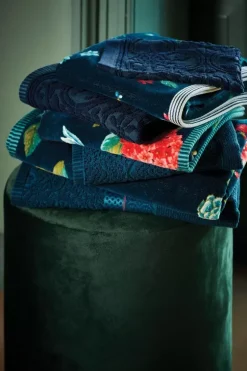 Pip Studio Gastendoek Set/3 Tile De Pip Donker 30X50 Cm Blauw New