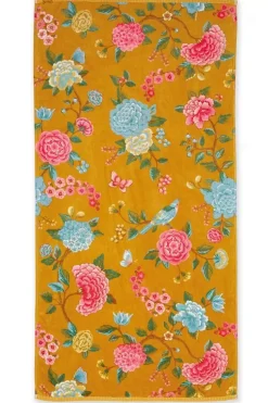 Pip Studio Grote Handdoek Good Evening 70X140 Cm Geel Hot