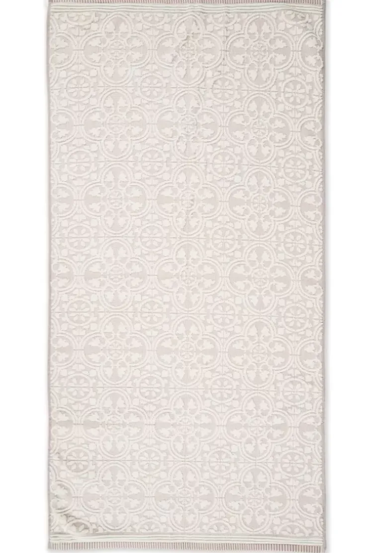 Pip Studio Grote Handdoek Tile De Pip 70X140 Cm Khaki New