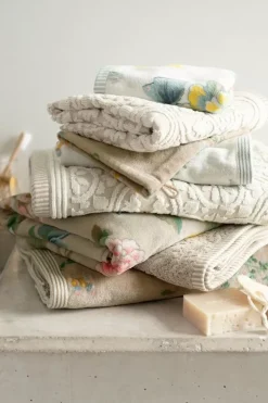 Pip Studio Grote Handdoek Tile De Pip 70X140 Cm Khaki New