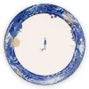 Pip Studio Heritage Dinerbord Grens Blauw 26.5 Cm Discount