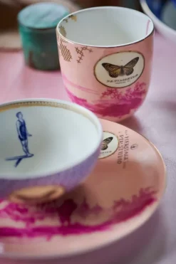 Pip Studio Heritage Gebaksbord Geverfd Roze 18 Cm Discount