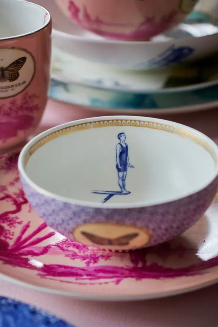 Pip Studio Heritage Kom Geverfd Roze 12 Cm Hot