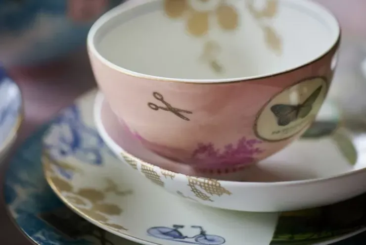 Pip Studio Heritage Kom Geverfd Roze 12 Cm Hot