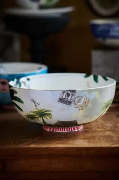 Pip Studio Heritage Kom Palm Groen 23 Cm Clearance