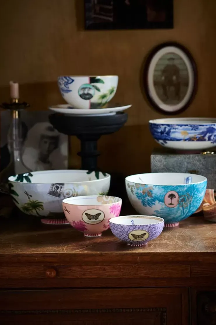 Pip Studio Heritage Kom Tegels Blauw 11 Cm Hot