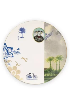 Pip Studio Heritage Ontbijtbord Palm Wit 20 Cm Online