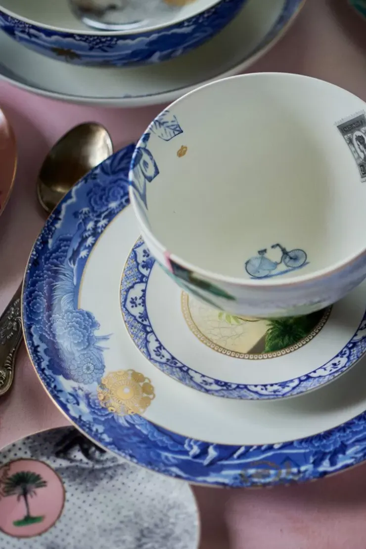 Pip Studio Heritage Petit Four Gezicht Zwart/Wit 12 Cm Online