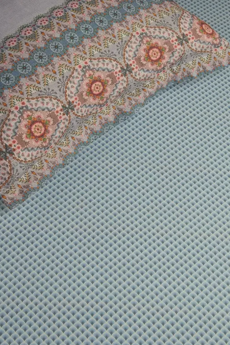 Pip Studio Hoeslaken Suki Blauw Sale