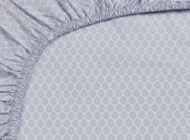 Pip Studio Hoeslaken Thousand Leaves Blauw Hot