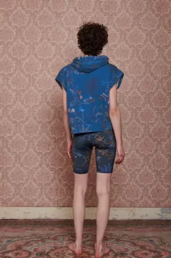 Pip Studio Hoodie Korte Mouw Isola Blauw Hot