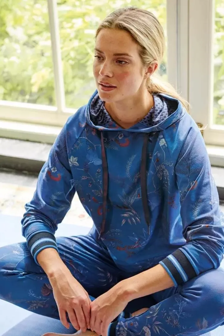 Pip Studio Hoodie Lange Mouw Isola Blauw Best