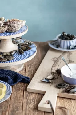 Pip Studio Houten Plateau Blauw 22 Cm New