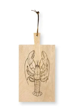 Pip Studio Houten Rechthoekig Plateau Kreeft Khaki Outlet