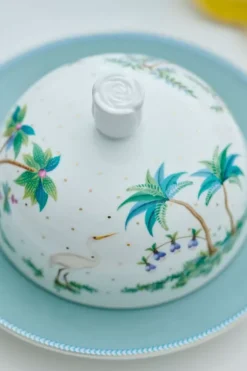 Pip Studio Jolie Botervloot Rond Dots Gold Wit New