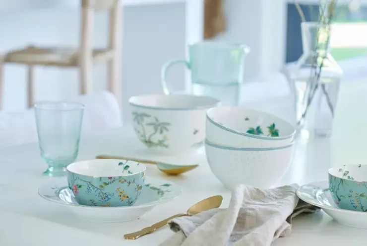 Pip Studio Jolie Diep Bord Dots Gold 21.5 Cm Wit Discount