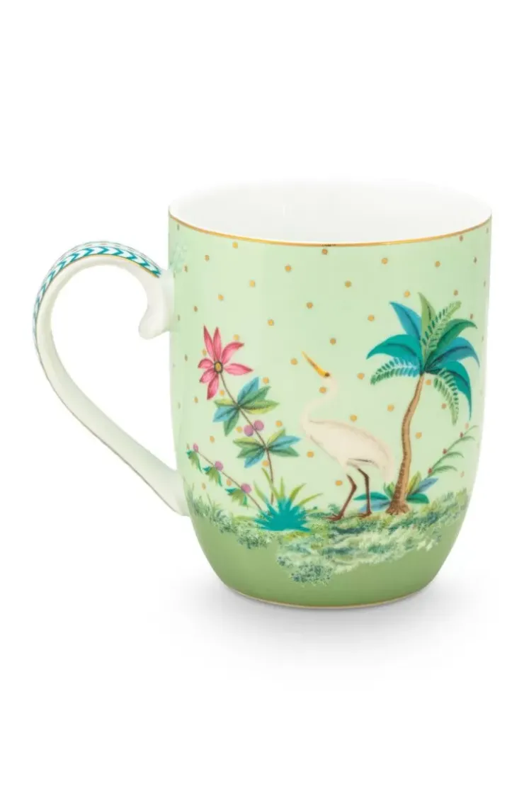 Pip Studio Jolie Mok Klein Gouden Stippen Groen Sale