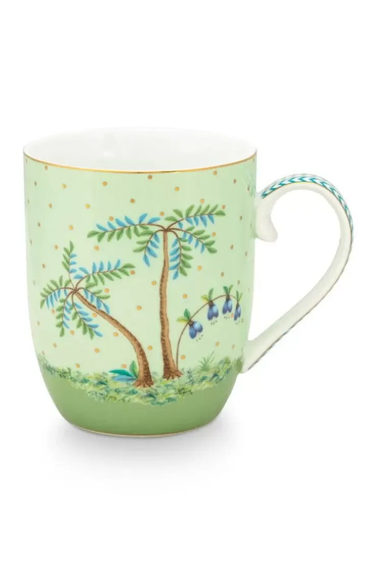 Pip Studio Jolie Mok Klein Gouden Stippen Groen Sale