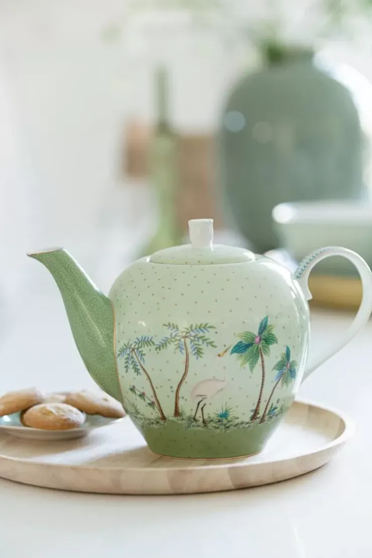 Pip Studio Jolie Thee Set/3 Groot Groen Best