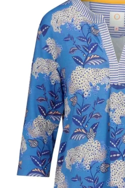 Pip Studio Jurk Flora Firenze Kobalt Blauw New