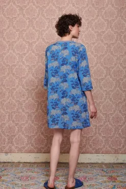 Pip Studio Jurk Flora Firenze Kobalt Blauw New