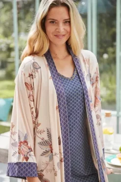 Pip Studio Kimono Cece Fiore Wit