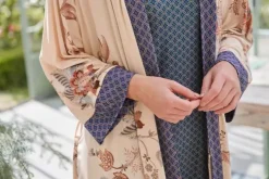 Pip Studio Kimono Cece Fiore Wit