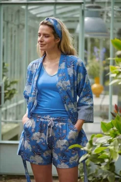 Pip Studio Kimono Flora Firenze Kobalt Blauw Discount
