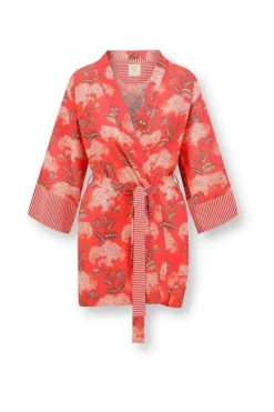 Pip Studio Kimono Flora Firenze Koraal Rood Outlet