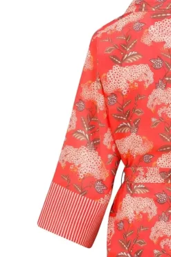 Pip Studio Kimono Flora Firenze Koraal Rood Outlet