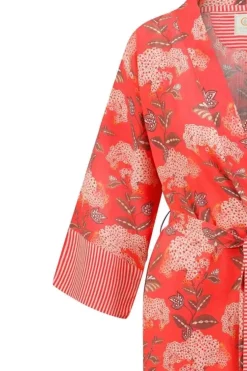 Pip Studio Kimono Flora Firenze Koraal Rood Outlet