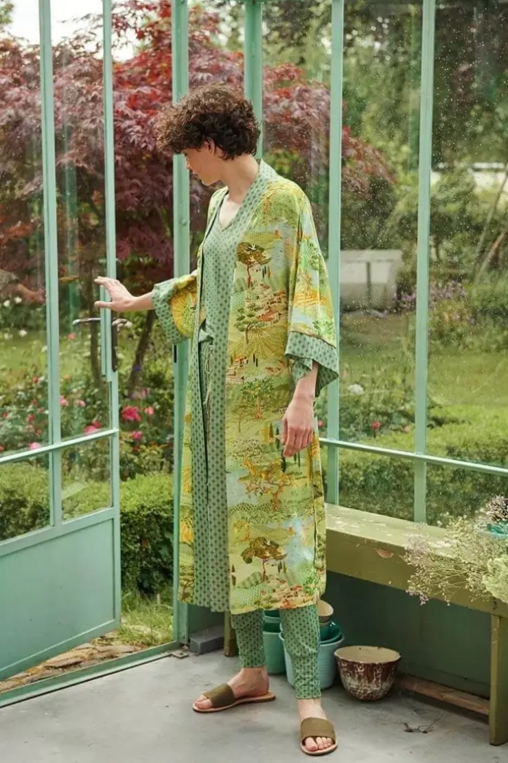 Pip Studio Kimono Toscana Groen New