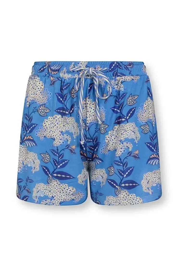 Pip Studio Korte Broek Flora Firenze Kobalt Blauw Online