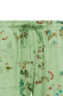 Pip Studio Korte Broek Kawai Flower Licht Groen Outlet