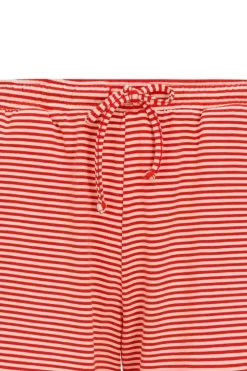 Pip Studio Korte Broek Little Sumo Stripe Koraal Rood Clearance