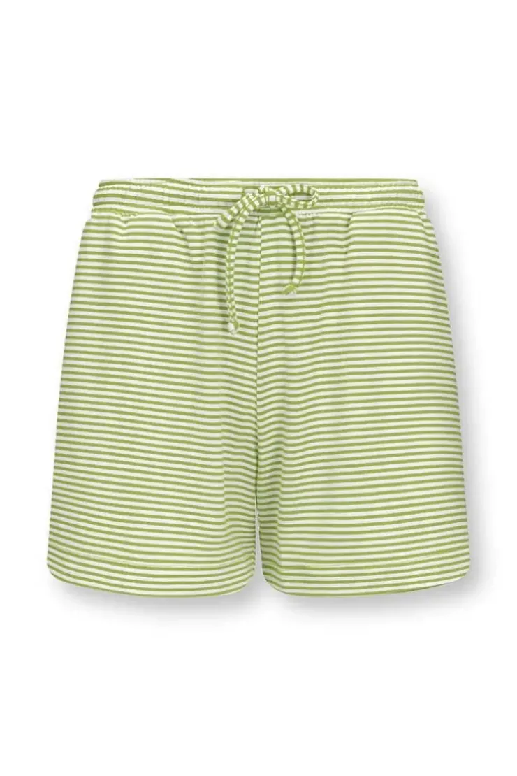 Pip Studio Korte Broek Little Sumo Stripe Fel Groen Best