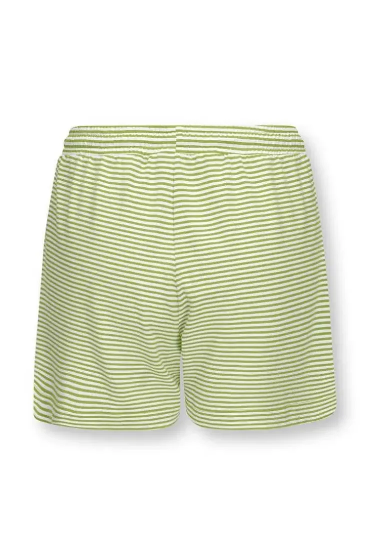Pip Studio Korte Broek Little Sumo Stripe Fel Groen Best