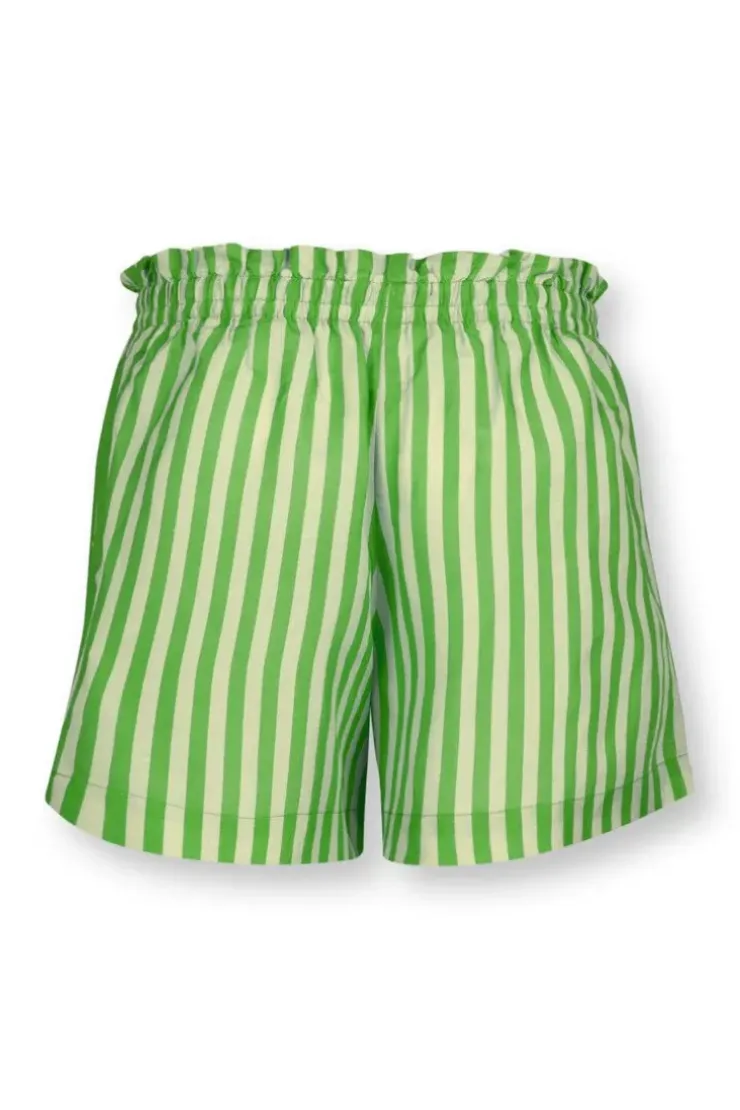 Pip Studio Korte Broek Sumo Stripe Groen Sale