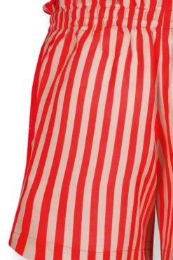 Pip Studio Korte Broek Sumo Stripe Rood Discount