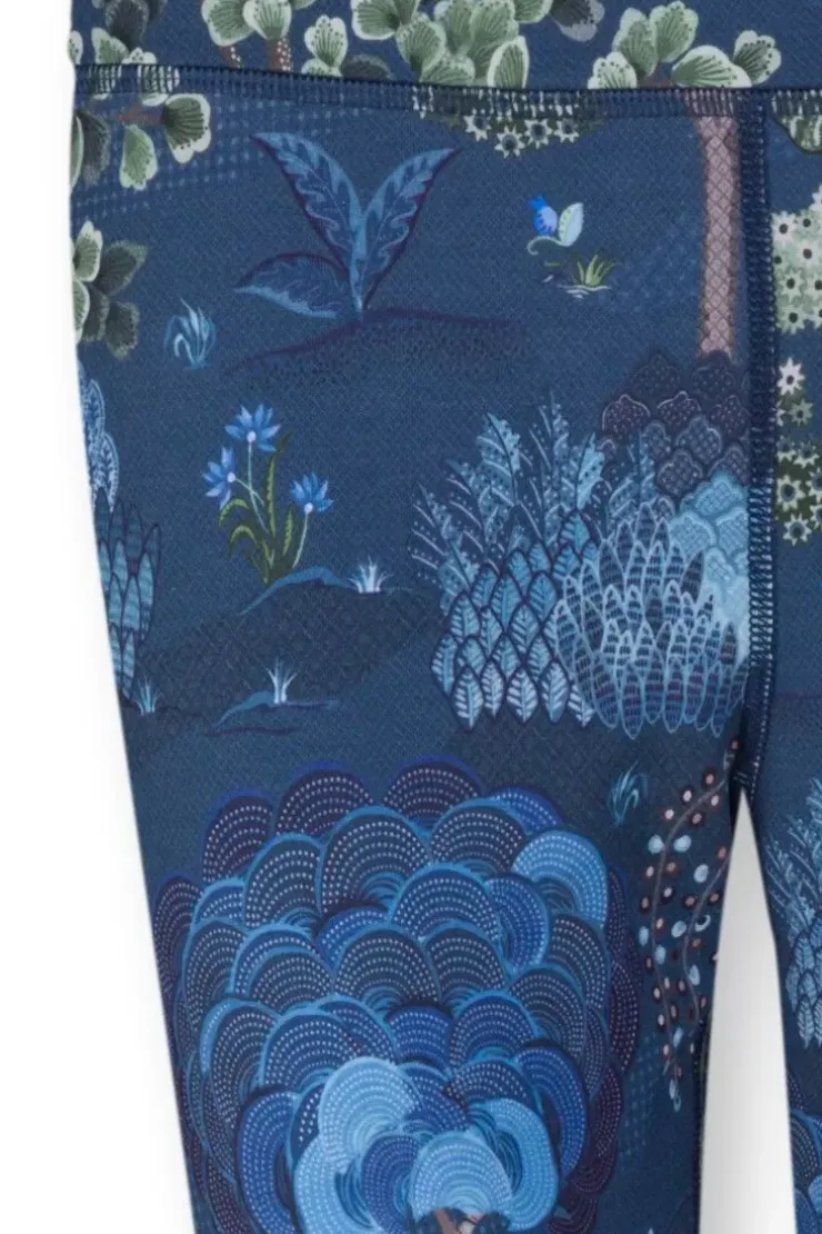 Pip Studio Korte Sportbroek Japanese Garden Blauw Sale