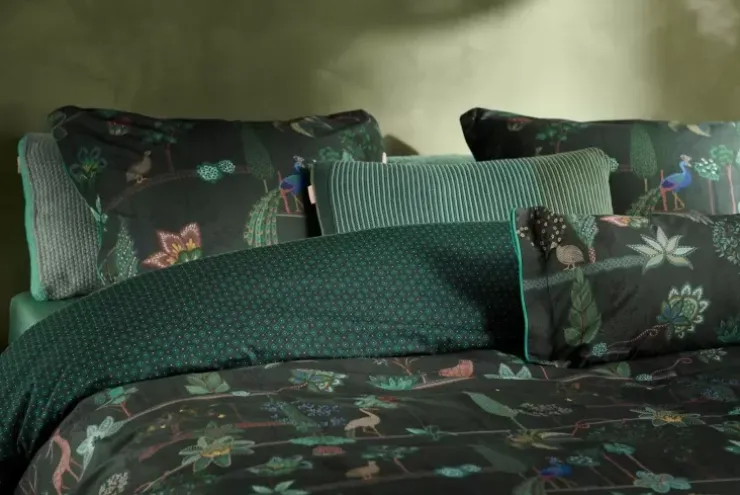 Pip Studio Kussensloop Alberi Donkergroen Sale