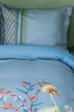 Pip Studio Kussensloop Flirting Birds Blauw Best