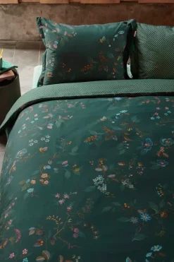 Pip Studio Kussensloop Kawai Flower Donker Groen Online