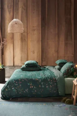 Pip Studio Kussensloop Kawai Flower Donker Groen Online