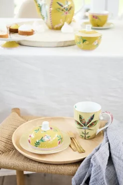 Pip Studio La Majorelle Botervloot Rond Geel Clearance